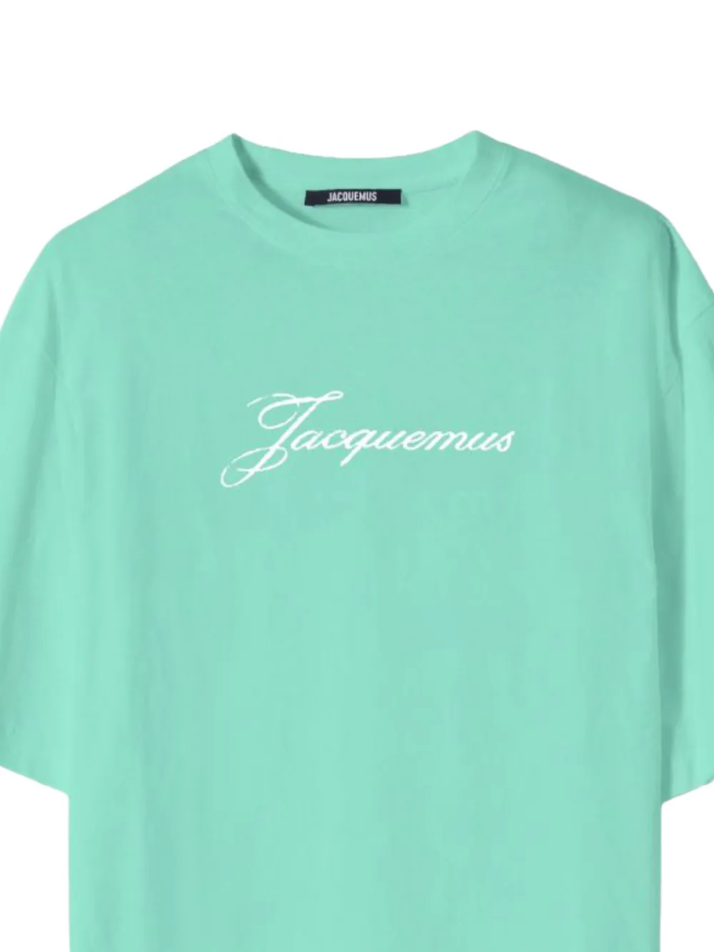 Jacquemus T-shirt met logoprint Groen