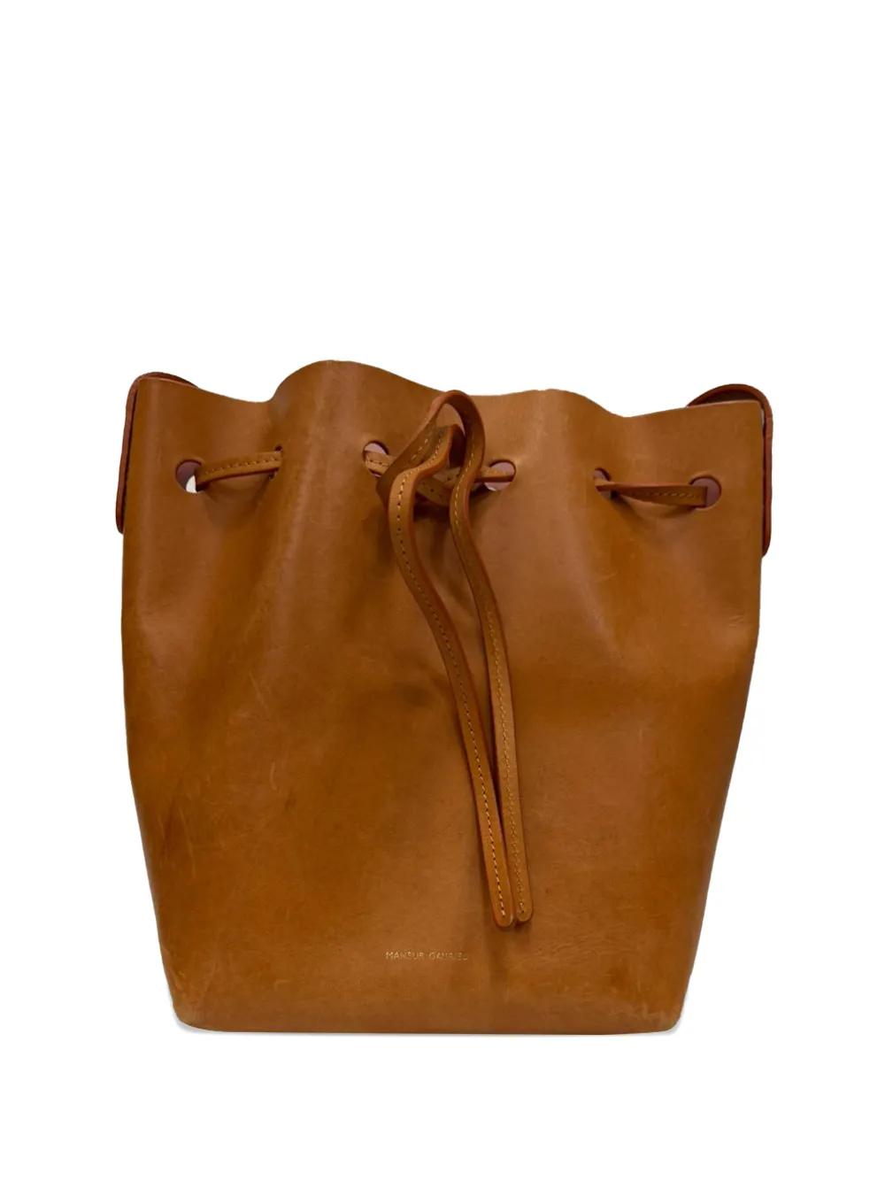 Mansur Gavriel Mini Bucket bucket bag - Marrone
