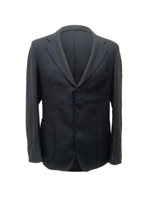 Loro Piana Pre-Owned single-breasted pocket blazer