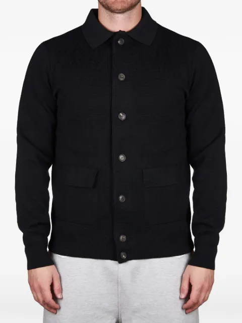 Filippo De Laurentiis button-up collared cardigan