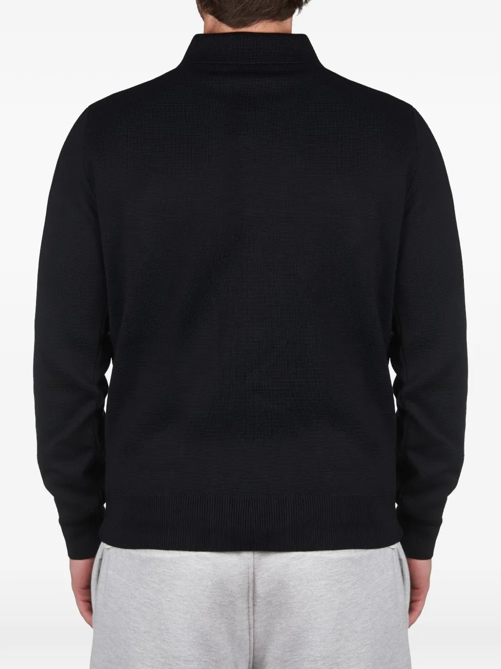Filippo De Laurentiis button-up collared cardigan Zwart