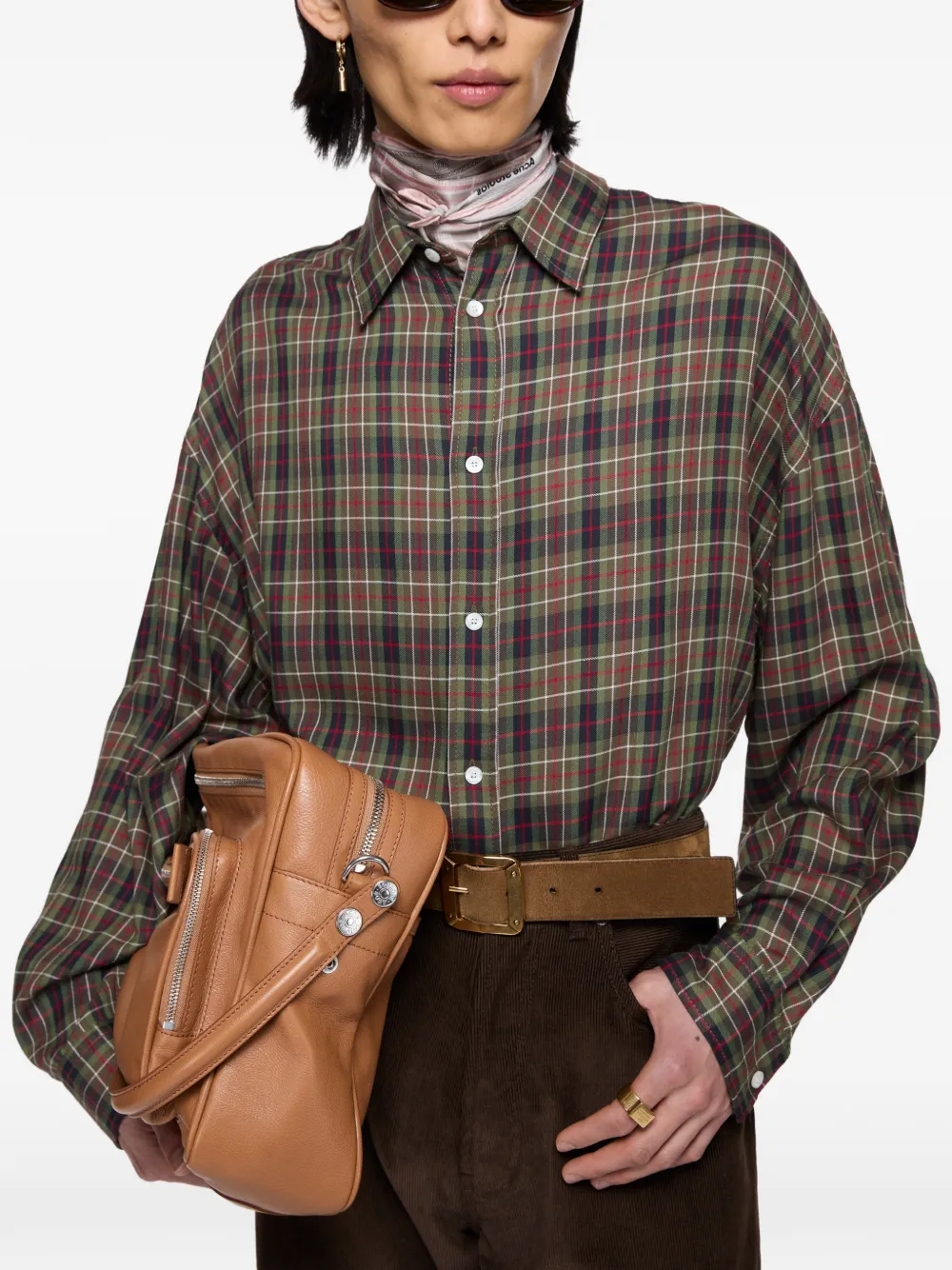 Acne Studios Button-up overhemd Groen