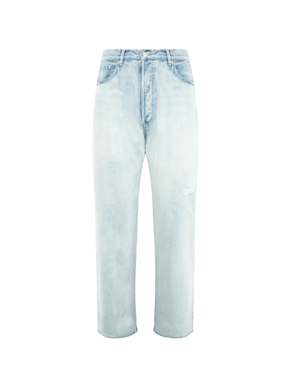 Auralee faded selvedge jeans - Blu