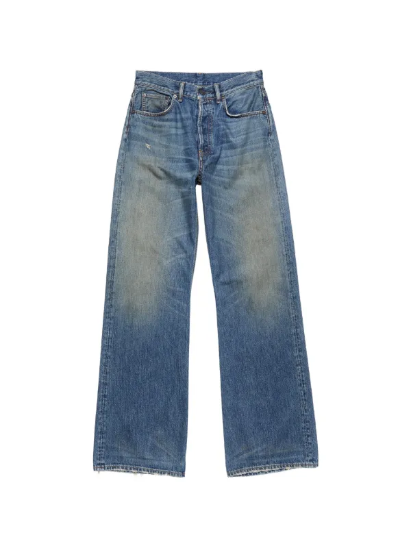 Acne Studios ストレートデニム　値下げok Acne Studios ストレートジーンズ | ブルー | FARFETCH JP