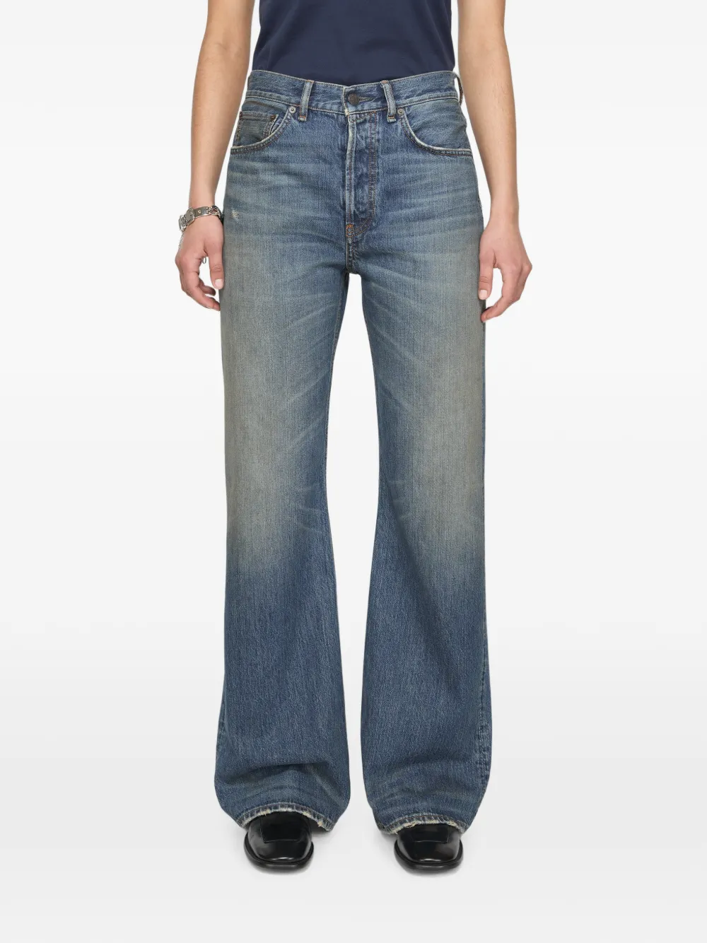 Acne Studios Straight jeans Blauw