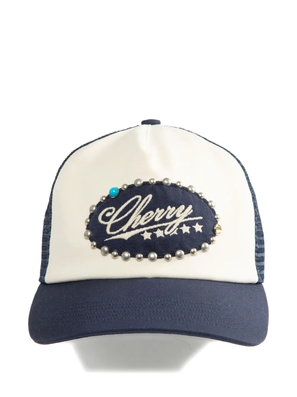 Cherry LA 5 Star studded trucker cap - Blu
