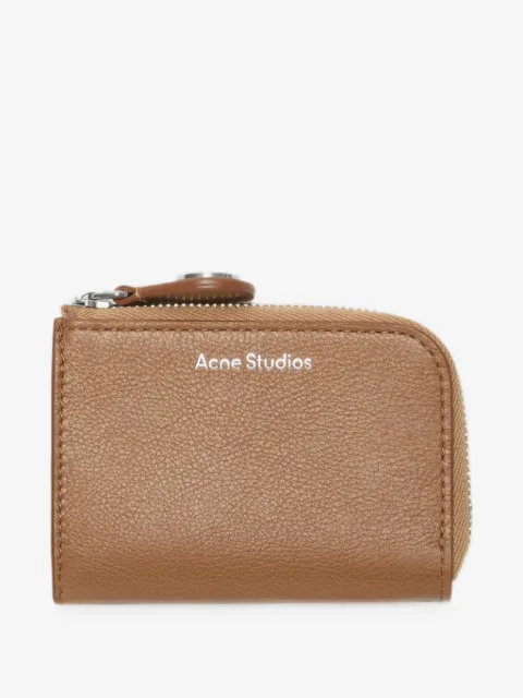 Acne Studios compact zip wallet