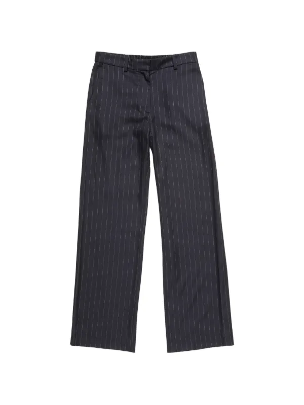 Acne Studios Pinstripe-pattern Trousers in Blue