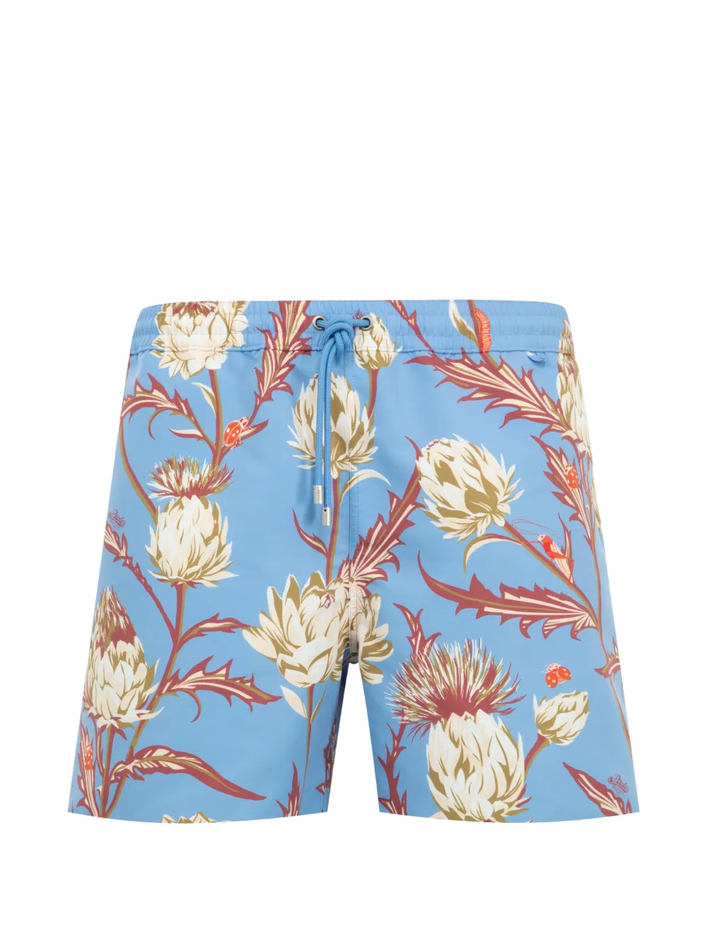 LOEWE floral-print swim shorts - Blu
