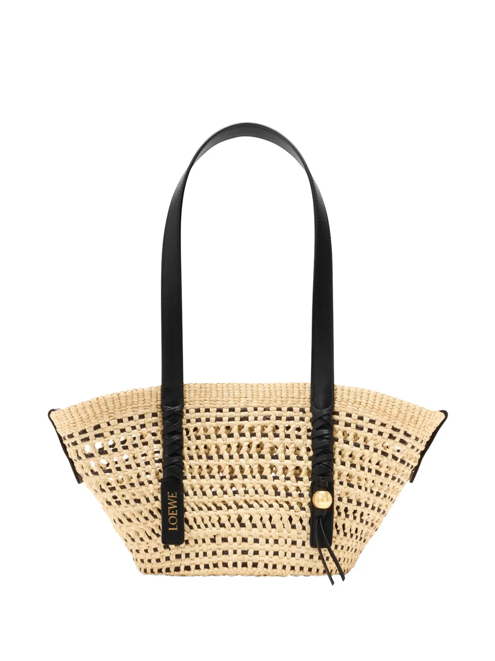 LOEWE Braid basket tote bag - Toni neutri