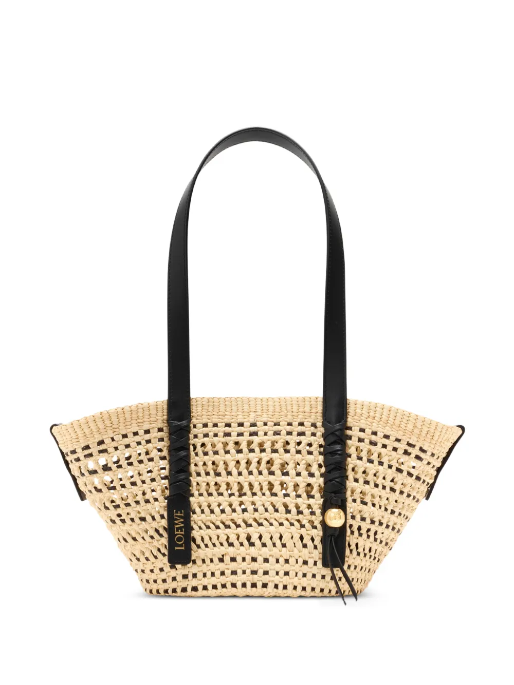 LOEWE Braid basket tote bag - Toni neutri