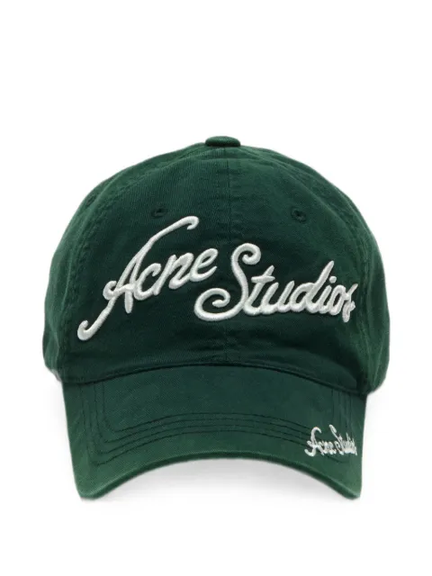 Acne Studios embroidered logo cap