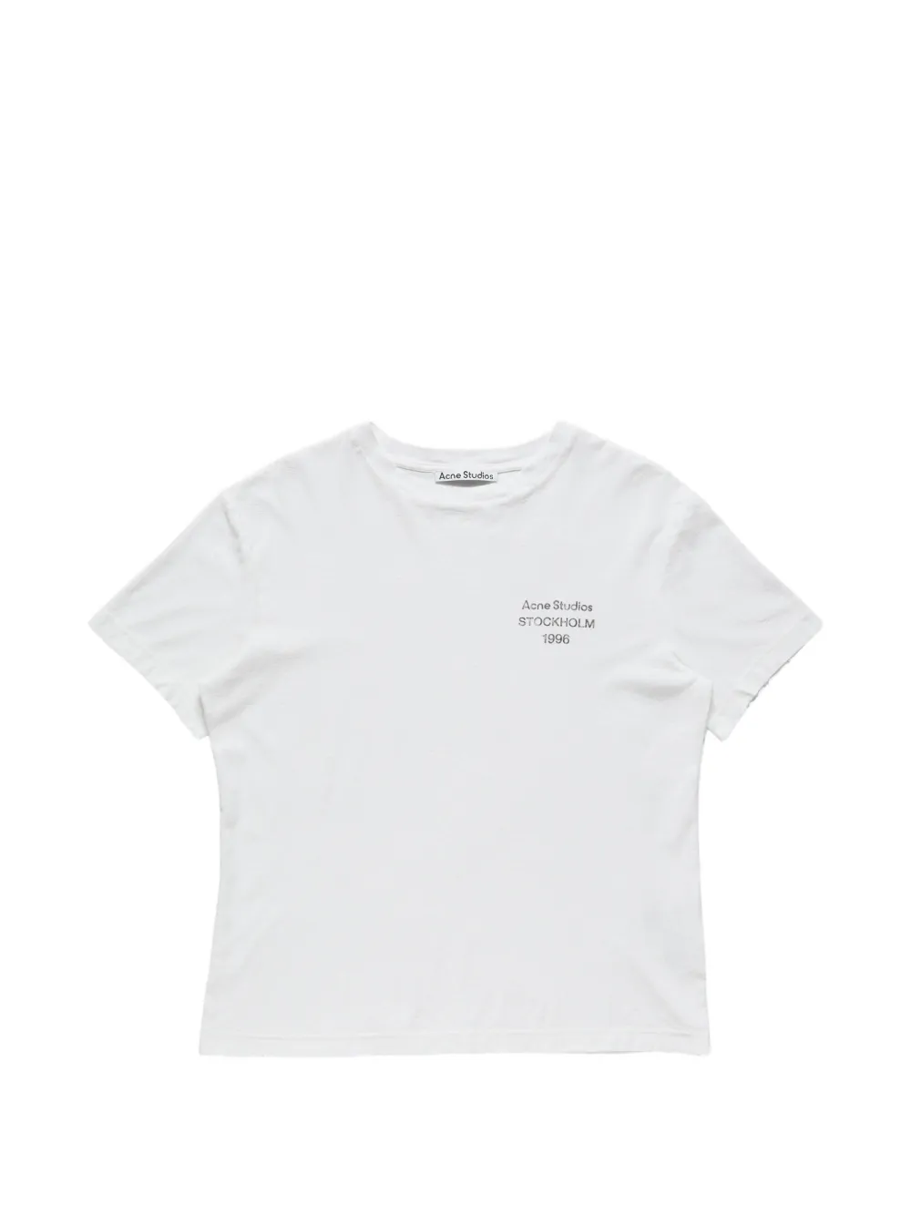 Acne Studios 1996 logo t-shirt | White | Image 1