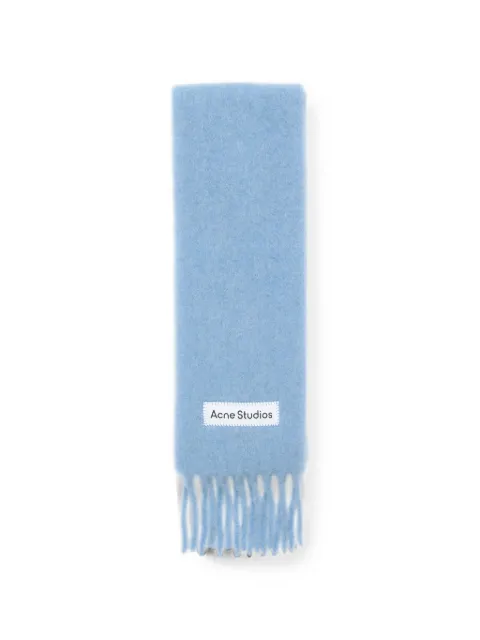 Acne Studios skinny mohair scarf