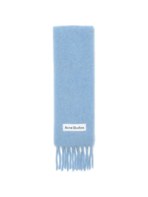 Acne Studios skinny mohair scarf