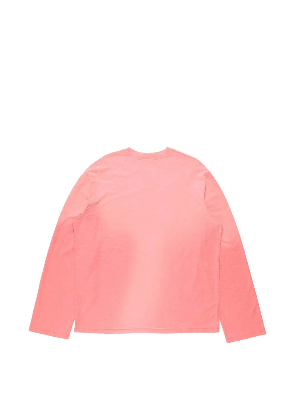 Acne Studios T-shirt met 1996 logo Roze