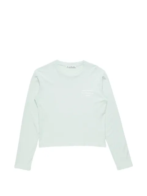 Acne Studios distressed logo T-shirt
