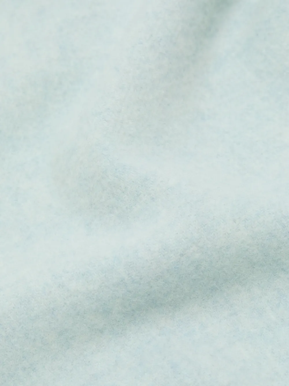 Acne Studios Wollen sjaal met franje Blauw