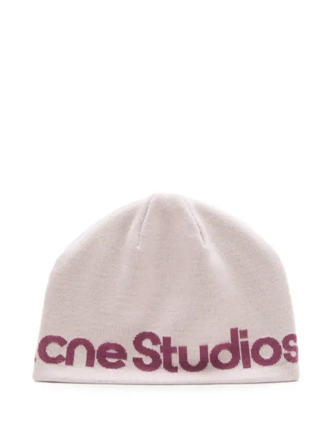 Acne Studios bonnet à bande logo