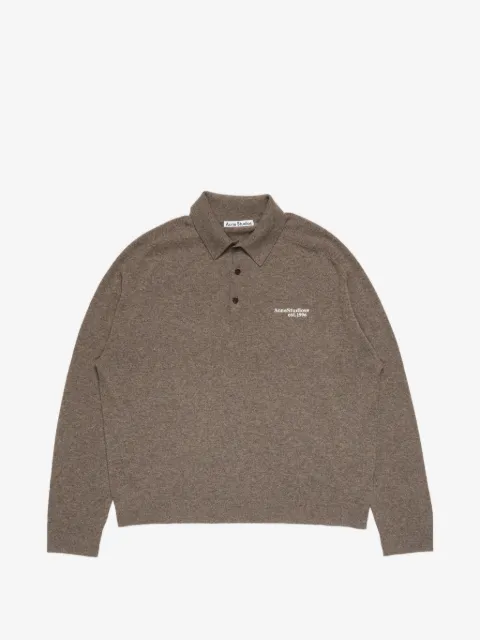 Acne Studios polo en laine