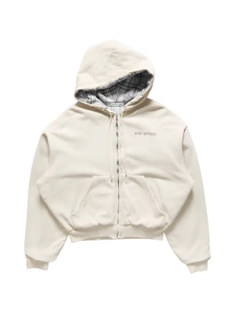 Acne Studios fleece hoodie with logo