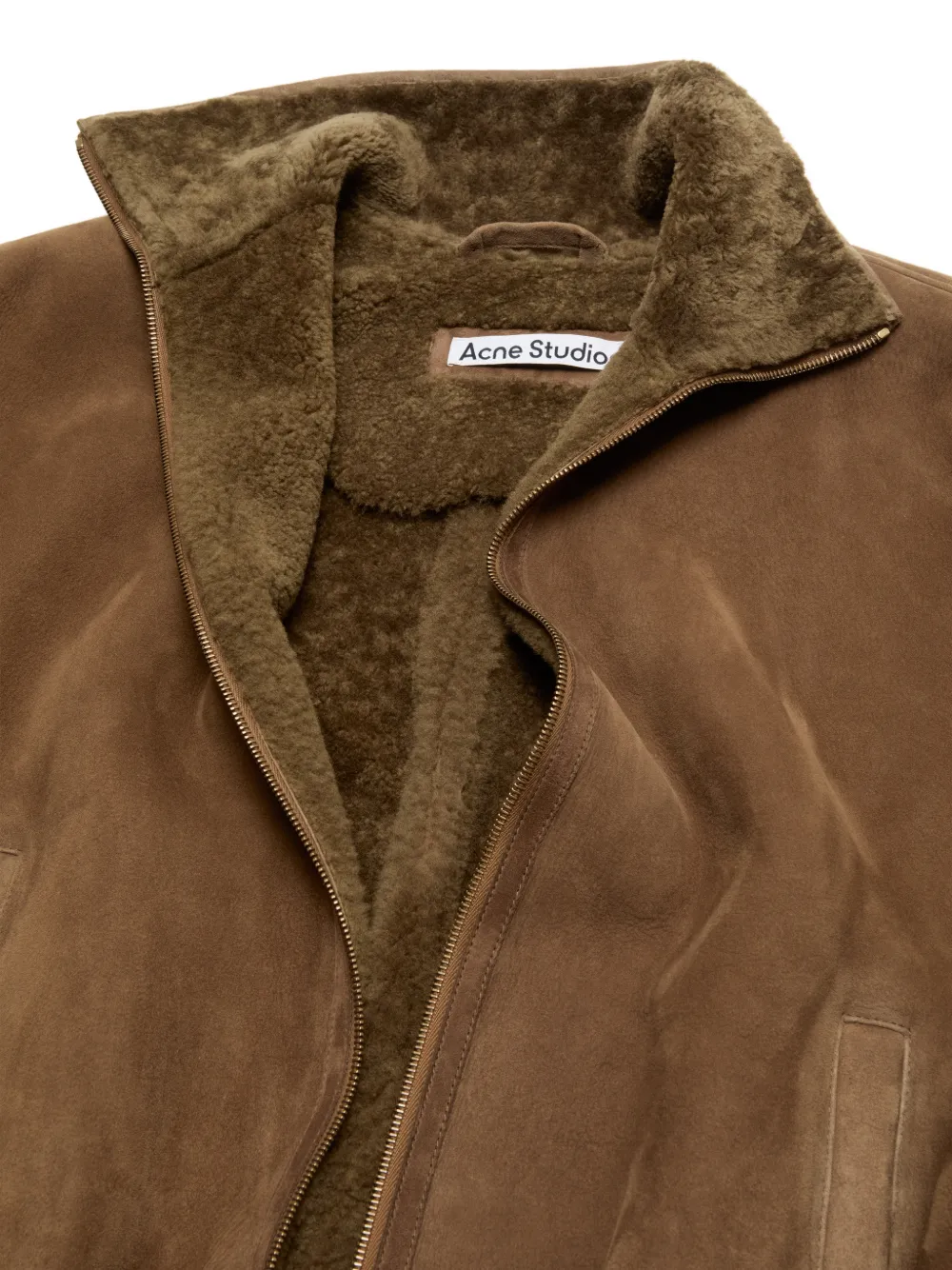 Acne Studios Lammy bomberjack Bruin