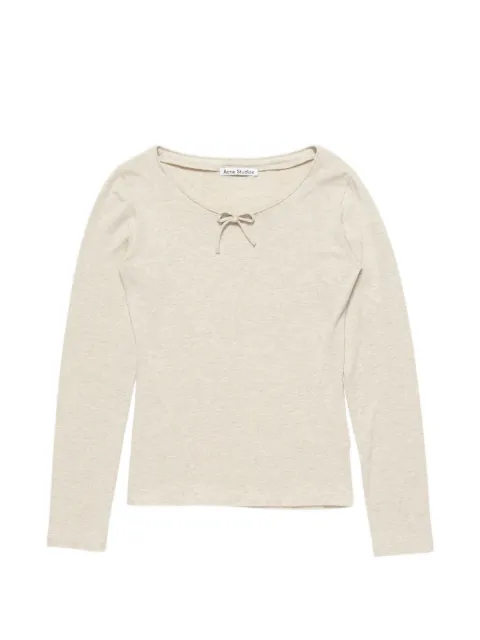 Acne Studios chemise à détail de nœud