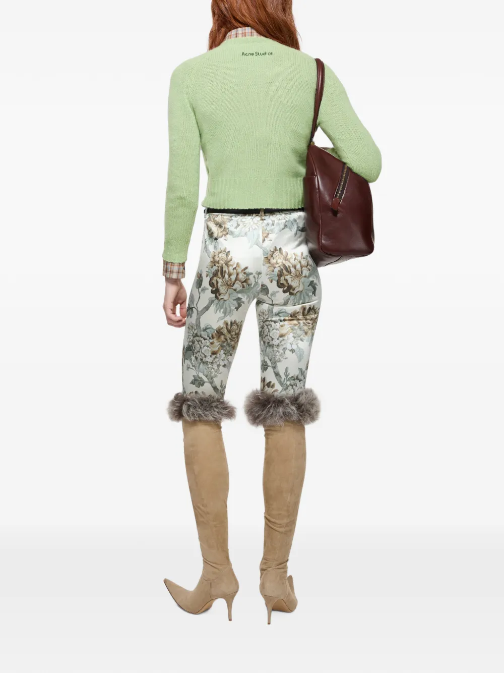 Acne Studios Kasjmier trui Groen
