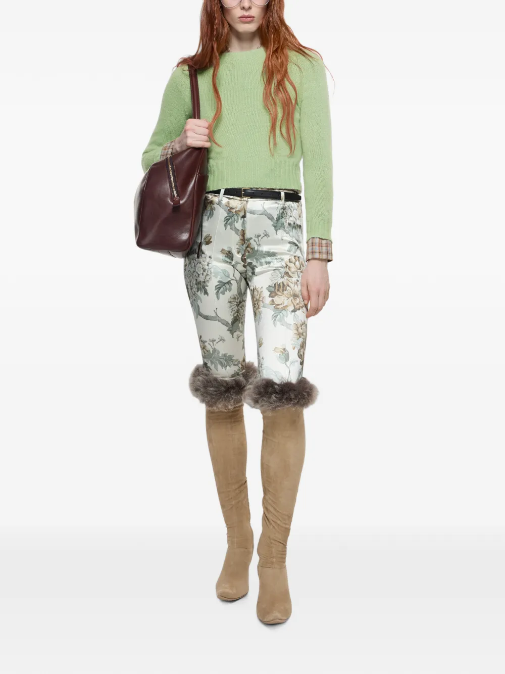 Acne Studios Kasjmier trui Groen