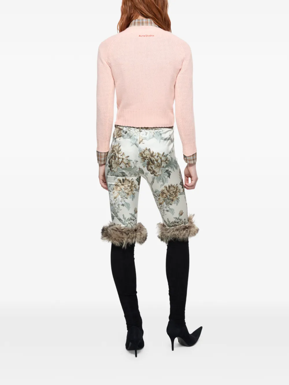 Acne Studios Kasjmier trui Roze