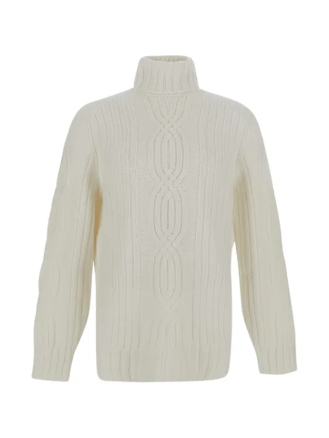 Brunello Cucinelli cable-knit turtleneck sweater