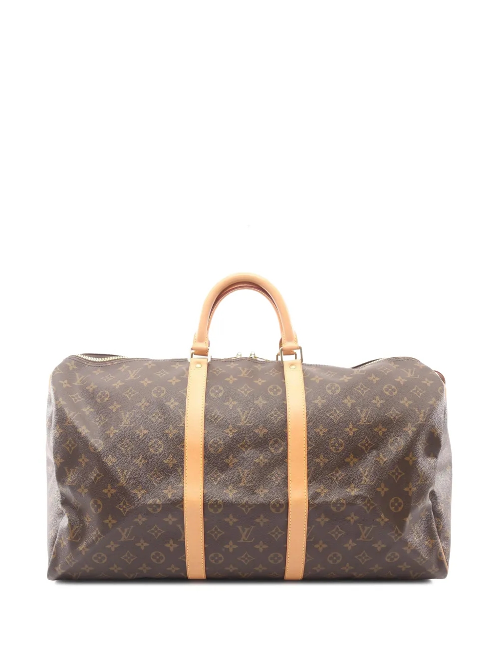 Louis Vuitton Pre-Owned 2001 Monogram Keepall 55 travel bag - Marrone