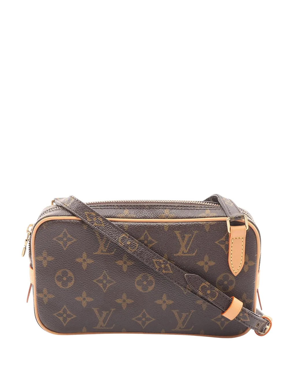 Louis Vuitton Pre-Owned 2001 Monogram Pochette Marly Bandouliere crossbody bag - Braun