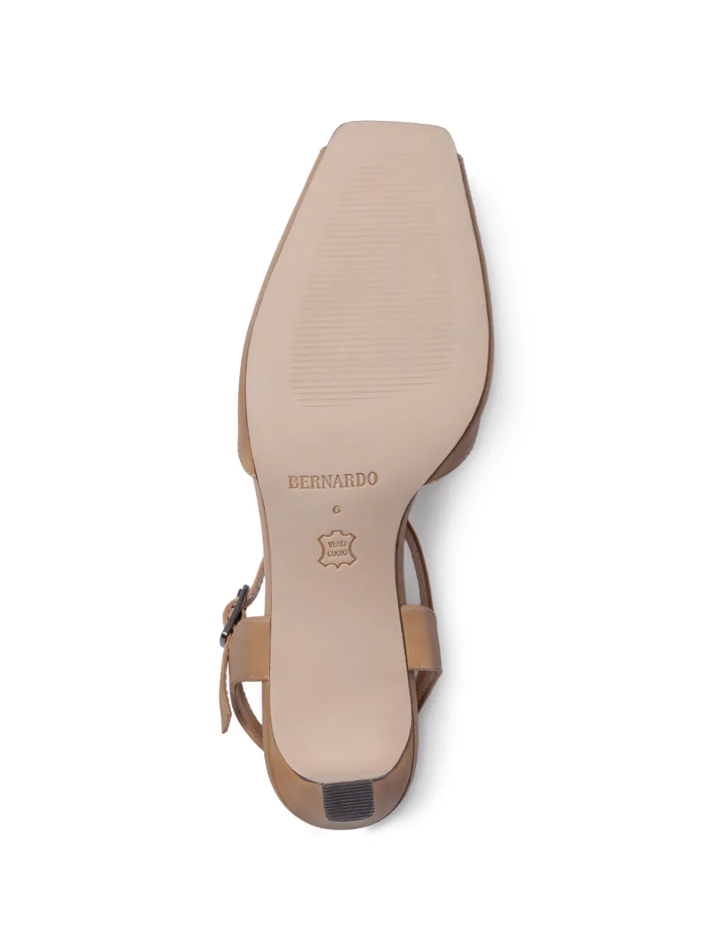 Bernardo Hartley sandalen met gespsluiting Beige