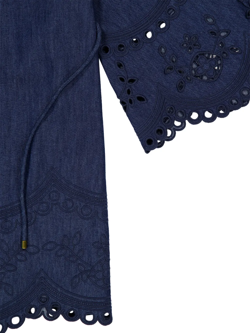 ZIMMERMANN Mahon mini-jurk Blauw