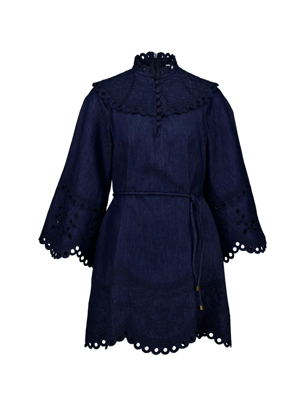ZIMMERMANN Mahon mini dress - Blu
