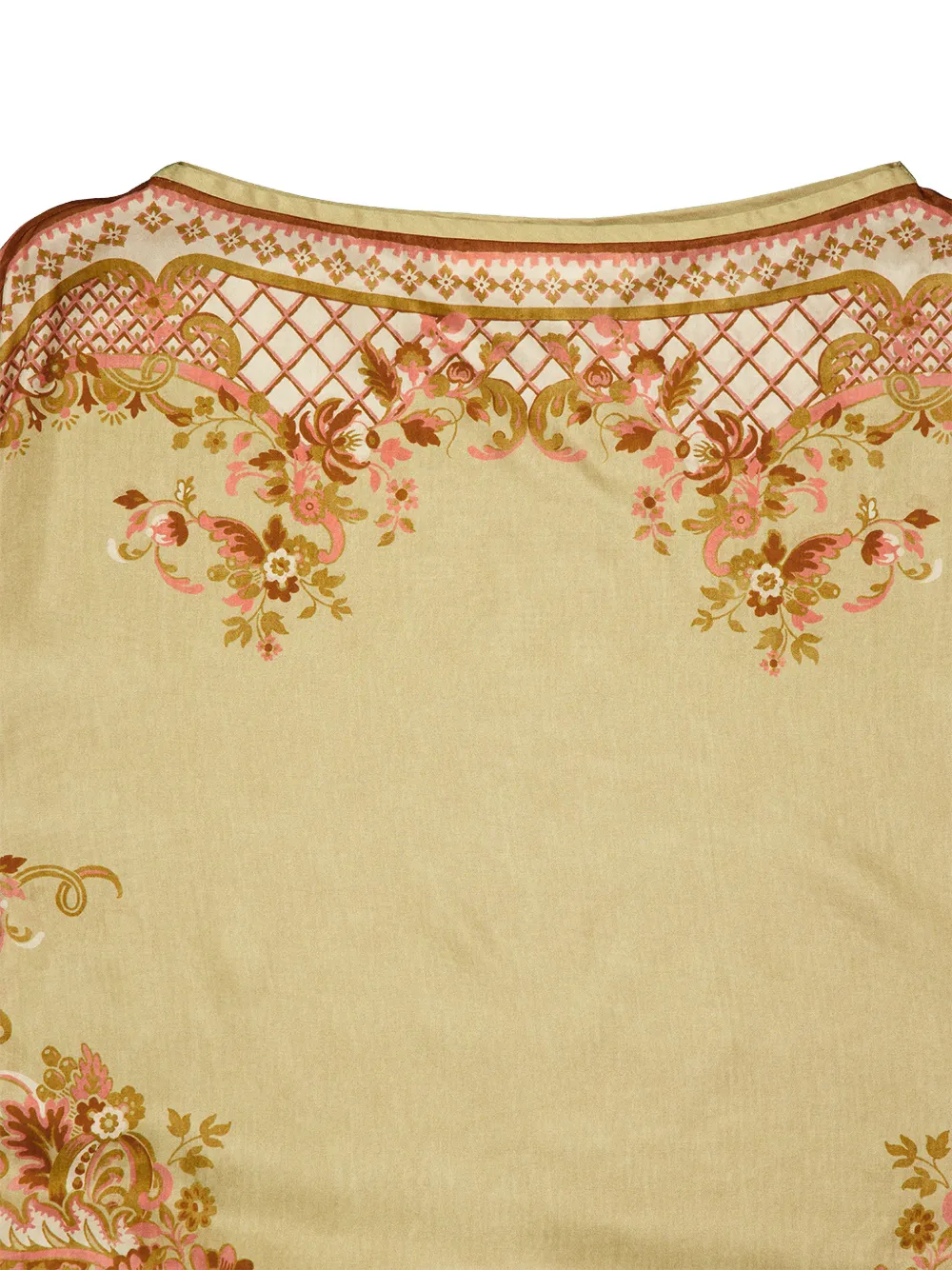ZIMMERMANN Midi-jurk met paisley-print Groen