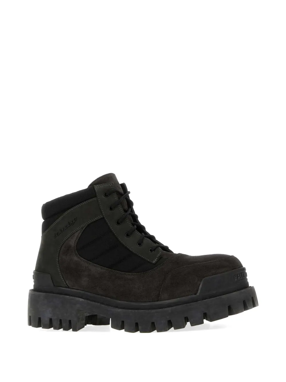 Balenciaga Combat Strike lace-up boots Zwart