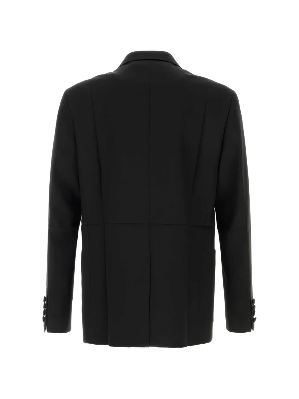 Valentino Garavani Wollen blazer met dubbele rij knopen Zwart