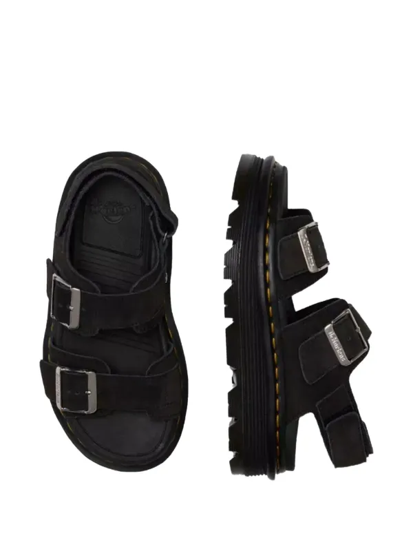 Dr Martens Zebzag プラットフォーム サンダル | ブラック | FARFETCH JP