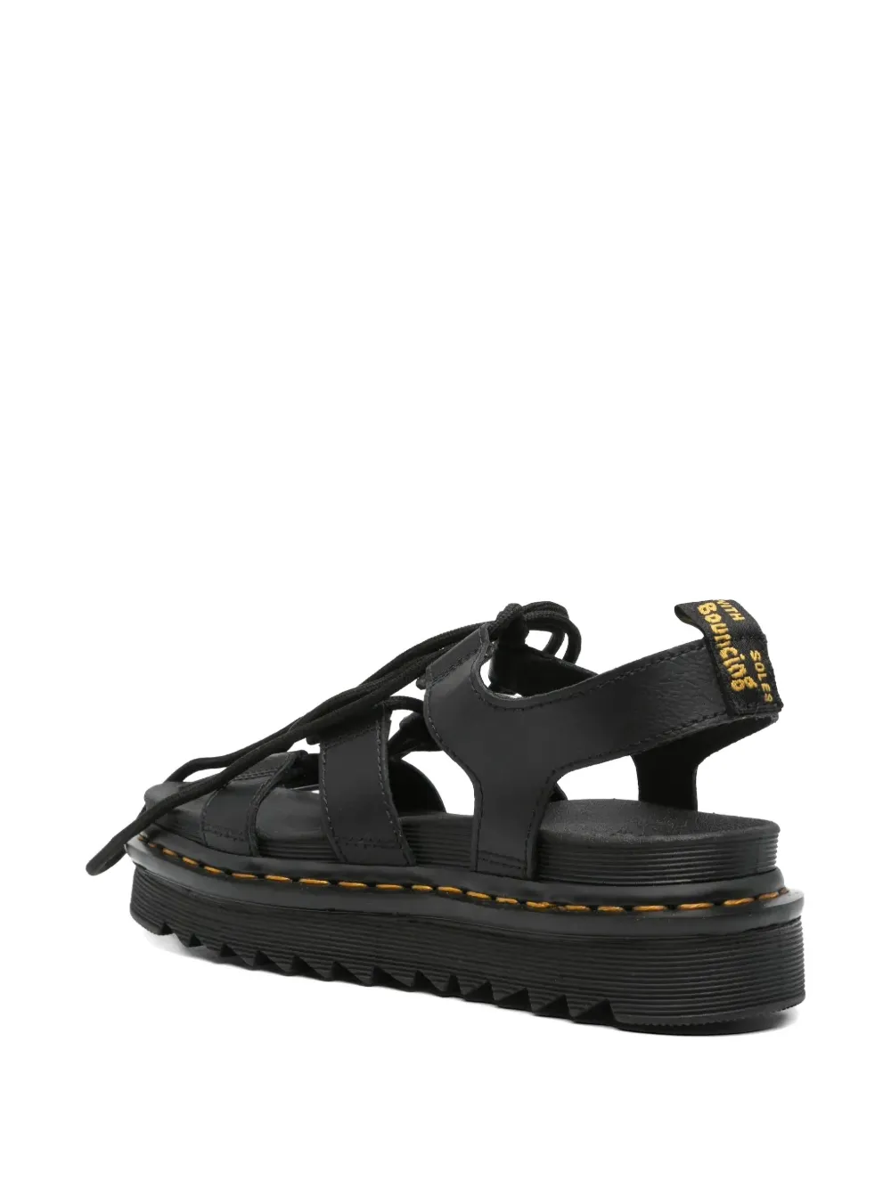 Dr Martens Nartilla lace-up sandals Zwart
