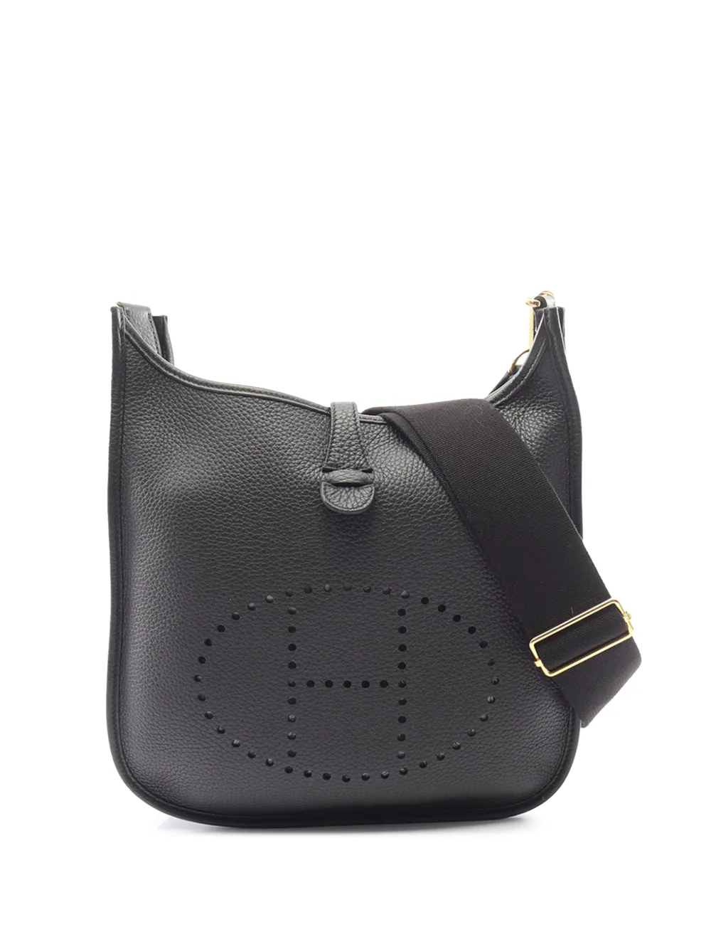 Hermès Pre-Owned 2024 Clemence Evelyne III PM crossbody bag - Nero