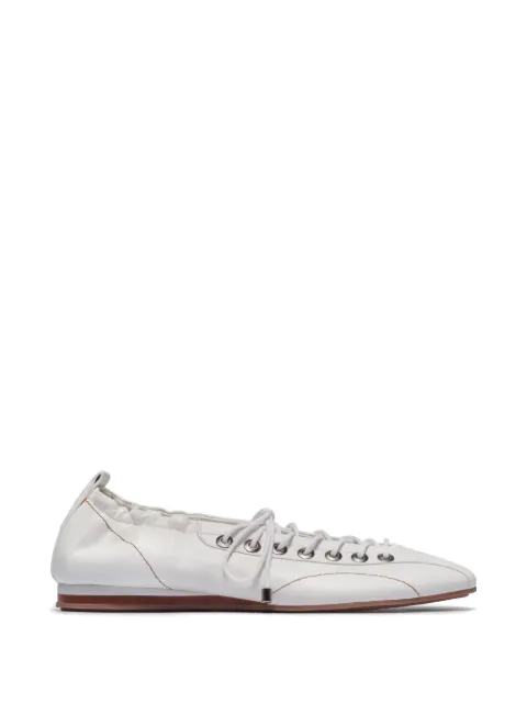 Bernardo lace-up Billie ballet flats