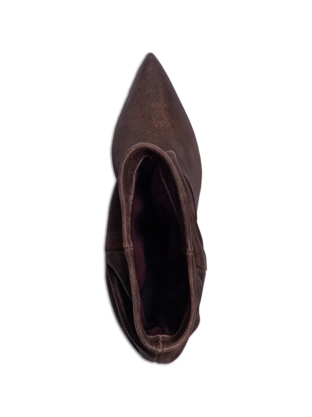  Bernardo Botas Etta Con Puntera En Punta - Marrón 