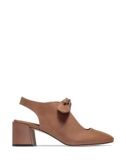 Bernardo Angelina bow-detail slingback pumps