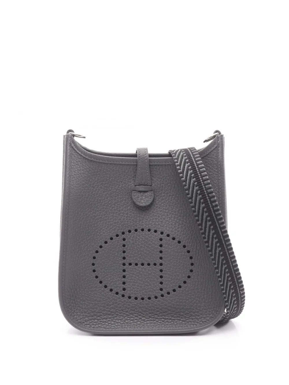 Hermès Pre-Owned 2025 Clemence Evelyne Amazone TPM crossbody bag - Grigio