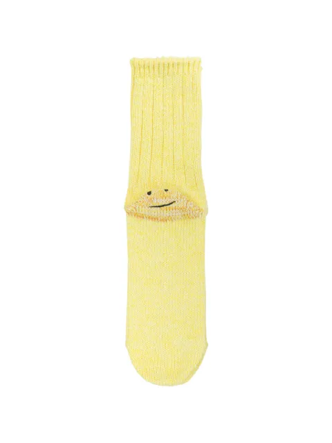 KAPITAL Rainbow Happy Heel socks