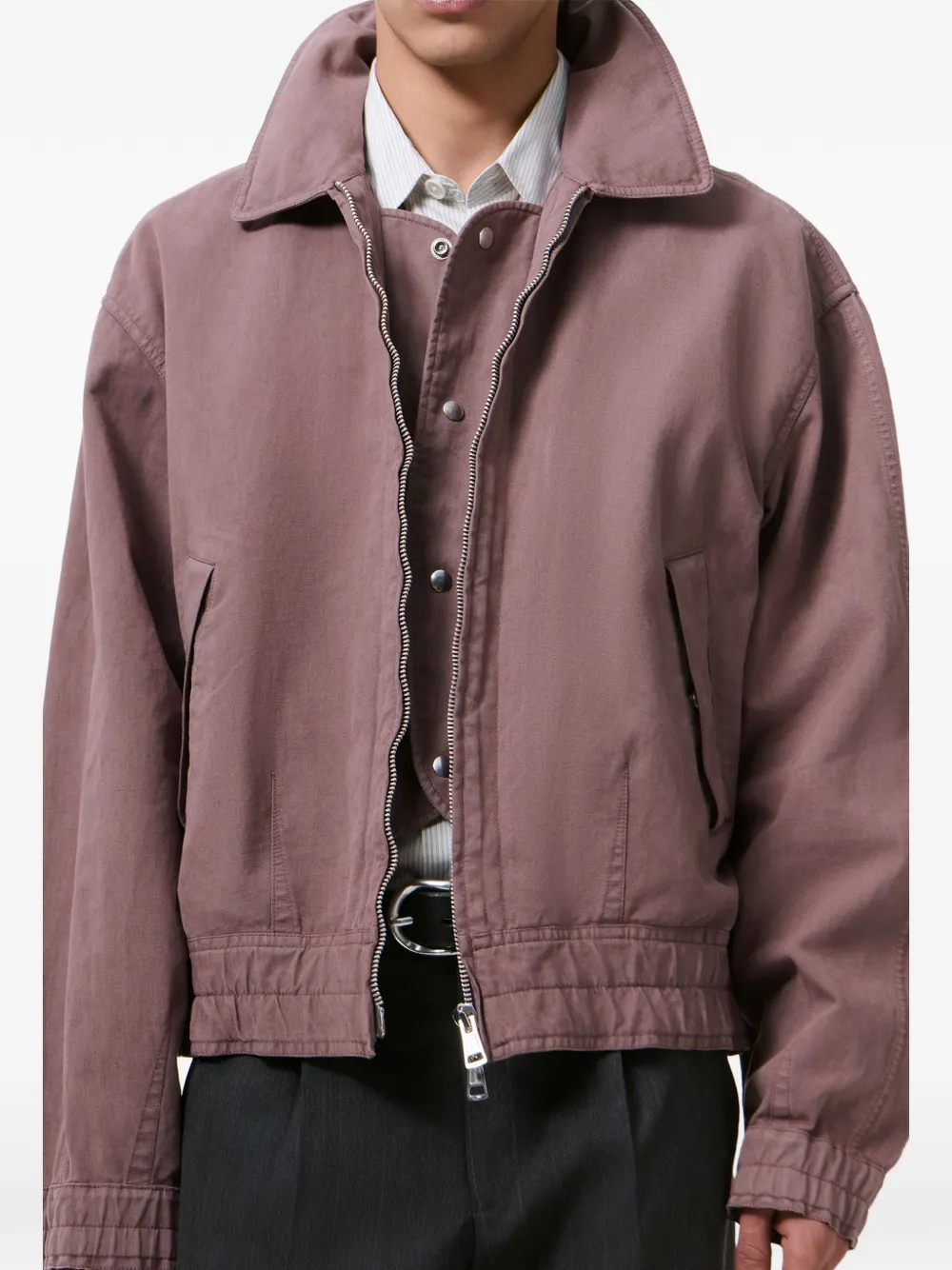 OUR LEGACY Command zip-up jacket - Purple