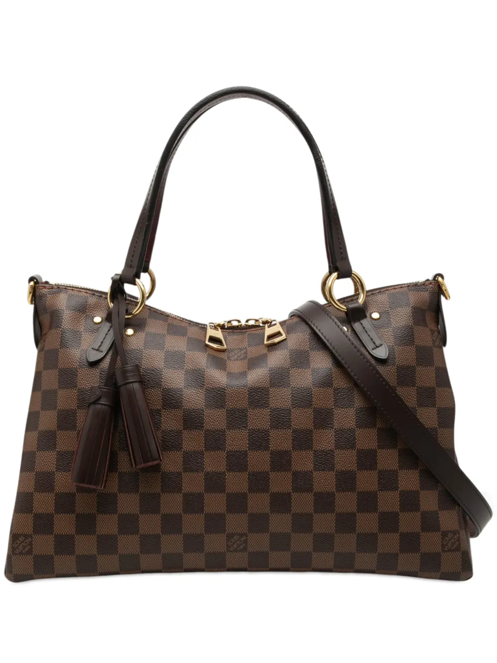 Louis Vuitton Pre-Owned 2018 Damier Ebene Lymington satchel - Marrone