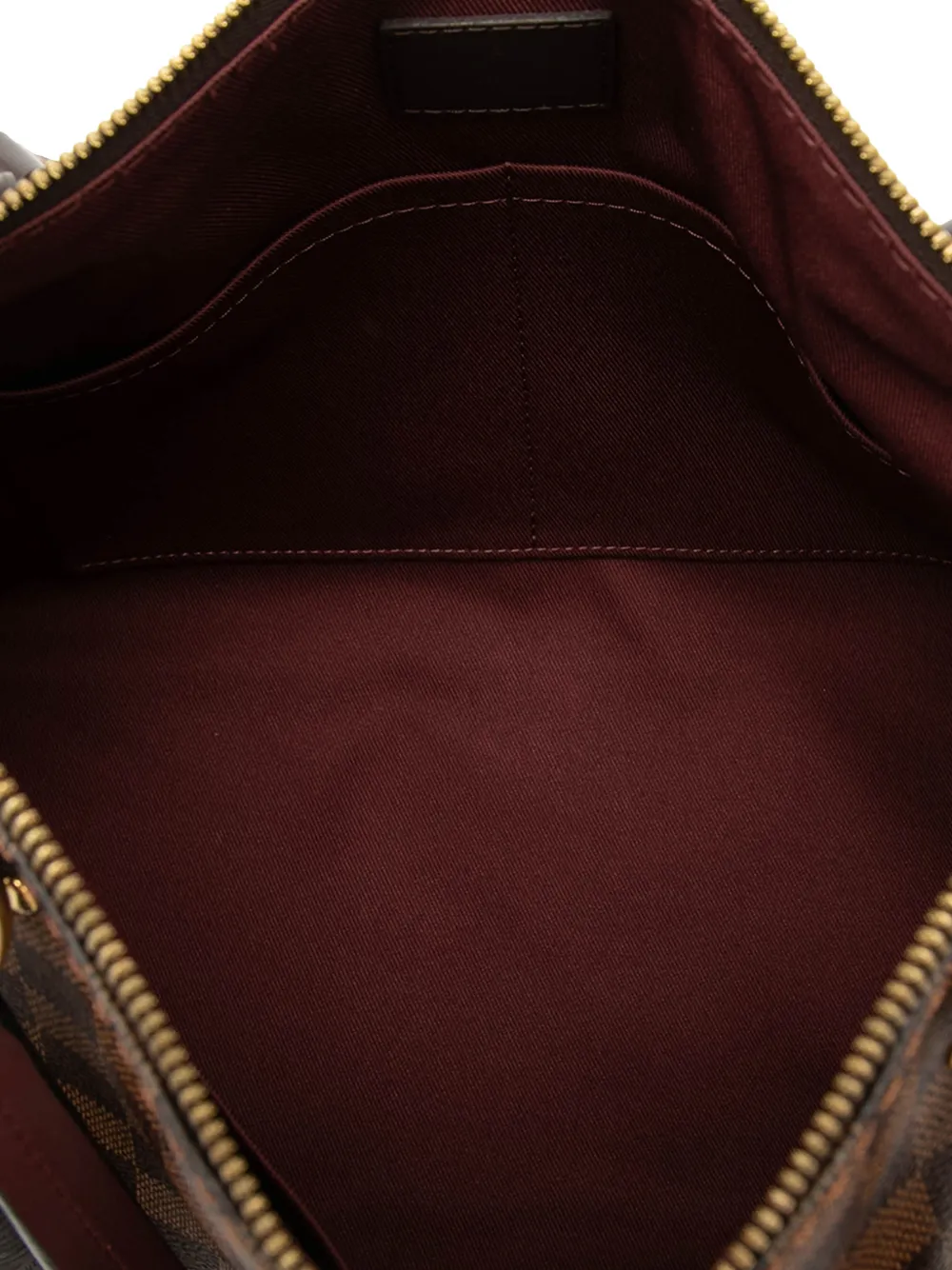 Louis Vuitton Pre-owned 2018 Damier Ebene Lymington Satchel in Brown, view 5